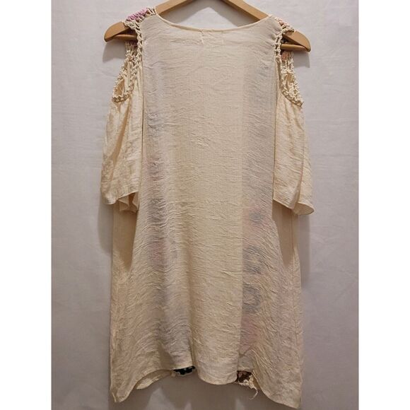 Crochet‎ Top Hippie Boho Flower - Picture 2 of 6